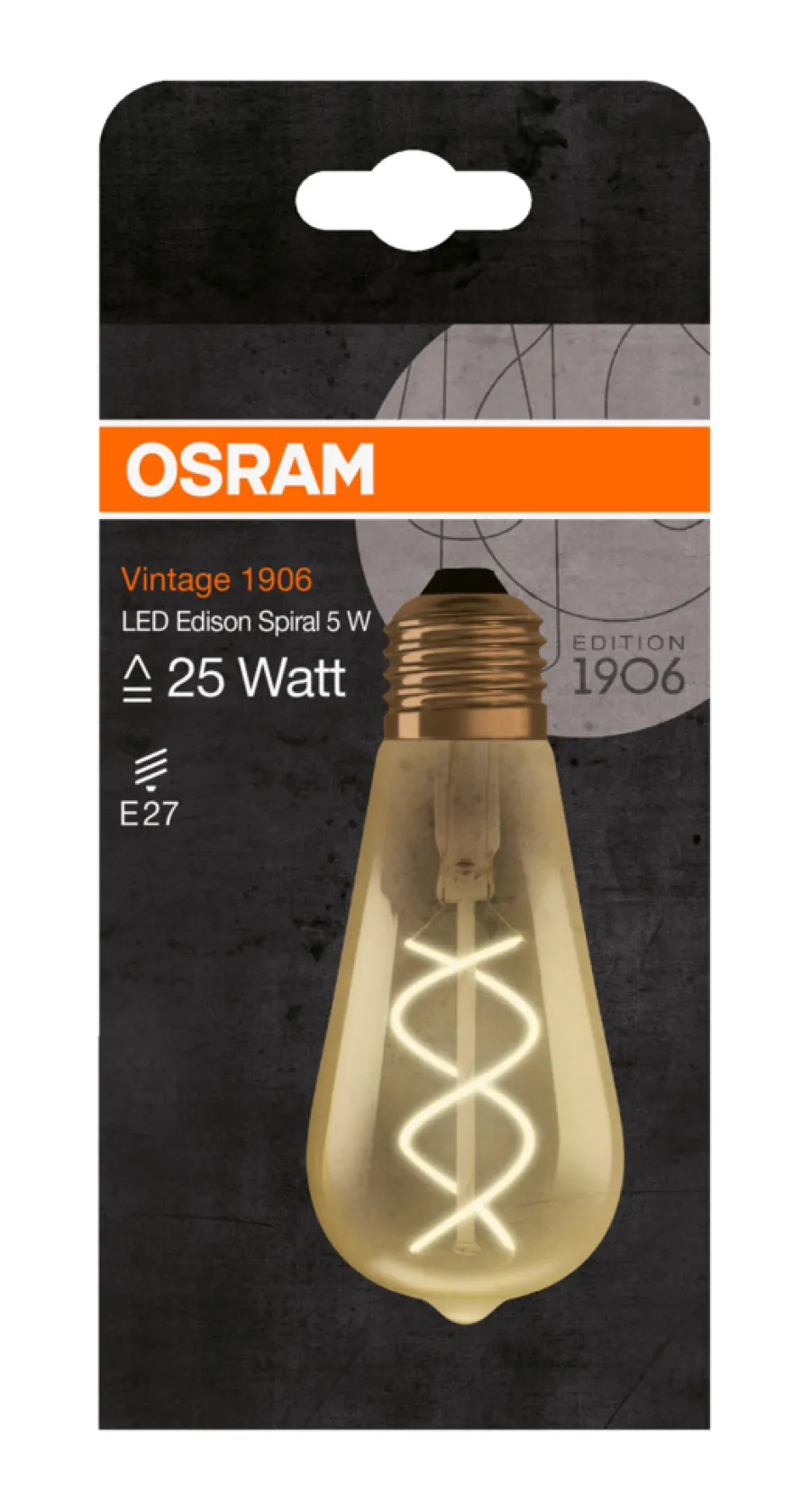 Osram Led-Pærer*Vintage Edison 1906 LED-pære 4,5 W