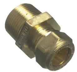 Fittings Til Rør*Overgangsnippel til kobberrør/PEX 1/2" x 10 mm