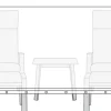 Sunlife® Overtræk Til Parasoller & Havemøbler*Overtræk til havemøbelsæt L170 x B130 x H85 cm -