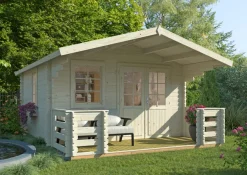 Palmako Bjælkehytter*hytte Kristian 12,6 m² 360 x 360 cm