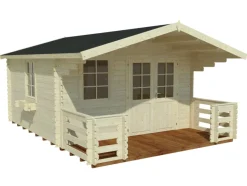 Palmako Bjælkehytter*hytte Kristian 12,6 m² 360 x 360 cm