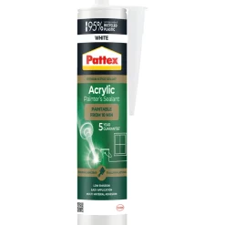 Pattex Akryl*malerfuge hvid 280 ml