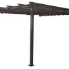 Pavilloner & Partytelte*Pergola antracitgrå 300 x 300 x 220 cm