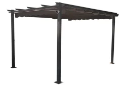 Pavilloner & Partytelte*Pergola antracitgrå 300 x 300 x 220 cm