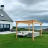 Nordic Home Pavilloner & Partytelte|Overdækning*Pergola limtræ 300 x 400 x 240 cm