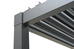 Sunlife® Pavilloner & Partytelte|Overdækning*Pergola m/justerbart tag 3 x 3 meter - Grå