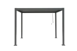 Sunlife® Pavilloner & Partytelte|Overdækning*Pergola m/justerbart tag 3 x 3 meter - Grå