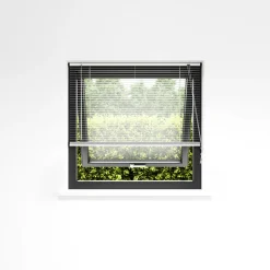 Persienner*Persienne aluminium 90 x 130 cm Hvid