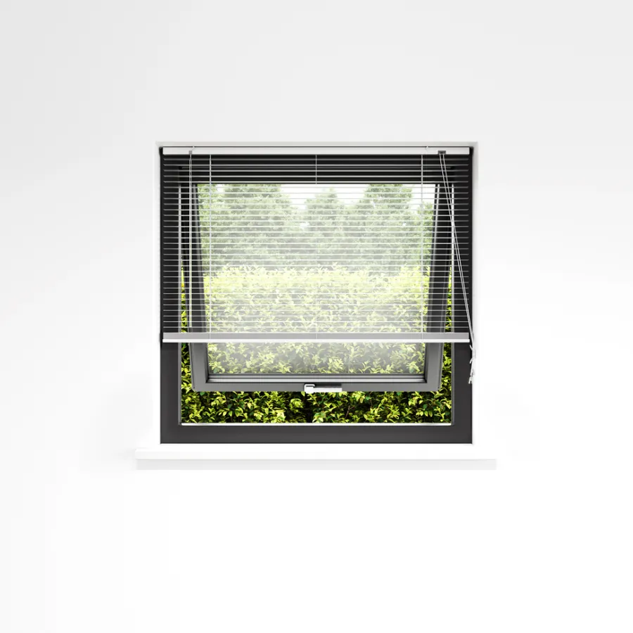 Persienner*Persienne aluminium 120 x 130 cm Hvid