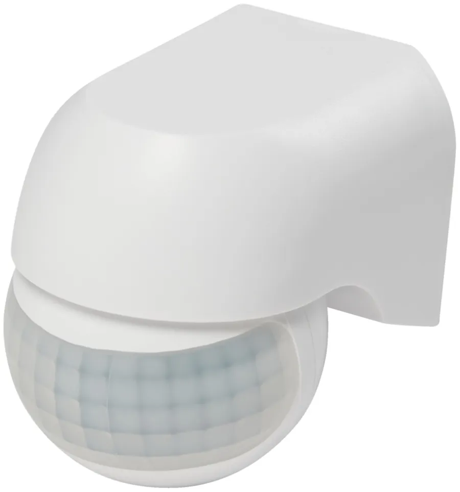 Elworks Sensorer*PIR-sensor 180° indendørs/udendørs - Hvid