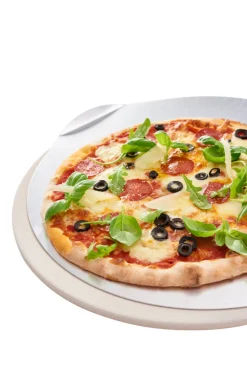 Grillexpert® Grilltilbehør*Pizzasten Ø38 cm med alubageplade -