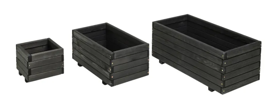 Krukker|Planteborde & Højbede*Plantekassesæt 3 stk.