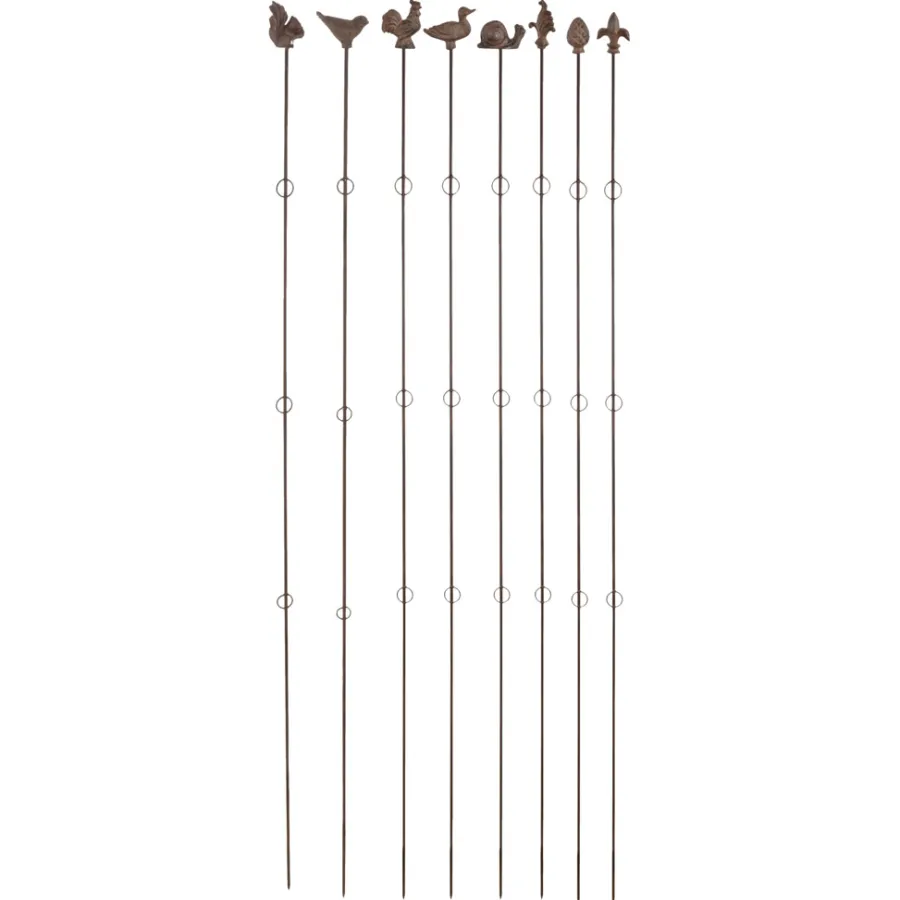 Gardenlife Land Bindetråd & Blomsterpinde*Plantestøtte lige m/figur 180 cm