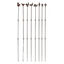 Gardenlife Land Bindetråd & Blomsterpinde*Plantestøtte lige m/figur 125 cm