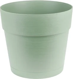 Scan-Pot Krukker*Plastkrukke m/selvvandingsdepot Ø38 cm Grøn