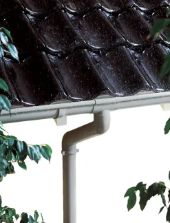 Rodena Tagrender*Plasttagrende grå - 3 m