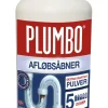 Plumbo Rengøringsmidler*Afløbsåbner Pulver 600 g