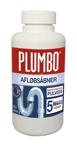 Plumbo Rengøringsmidler*Afløbsåbner Pulver 600 g