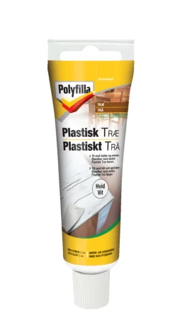 Polyfilla Spartelmasse*plastisk træ hvid 50 ml