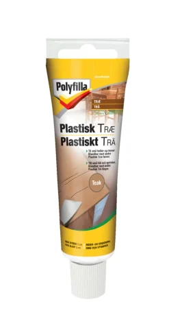 Polyfilla Spartelmasse*plastisk træ teak 50 ml