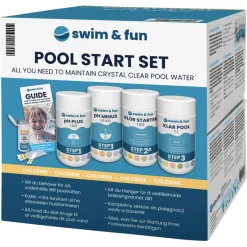 Swim & Fun Poolkemi & Testudstyr*Pool Start Set -