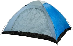 Sunlife® Sæsonafslutning|Telte & Campingmøbler*Pop-up telt 3-personers Nice - Blå dug/sort bund