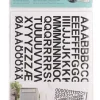 Postkasser|Husnumre & -Bogstaver*Postkassestickers med tal og bogstaver sort