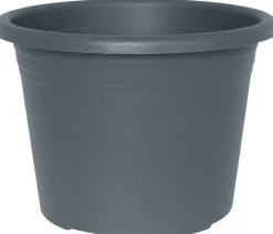 Krukker*Potte Cylindro plast Ø20 cm Grå