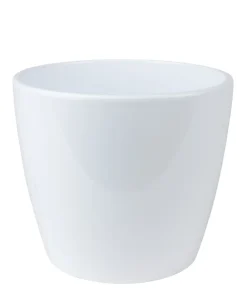 Scan-Pot Krukker*Potteskjuler Maja blank Ø13 cm Hvid