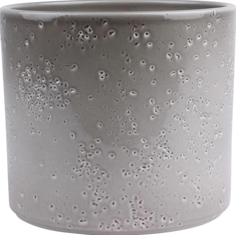 Scan-Pot Krukker*Potteskjuler Pillar Lava cappuccino Ø17 cm