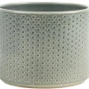 Scan-Pot Krukker*Potteskjuler Pillar Spots grågrøn Ø11,5 cm