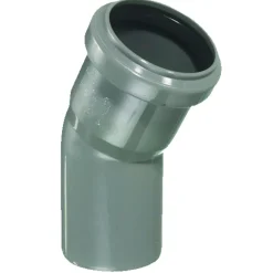 Afløbsrør*PP bøjning grå 40 mm x 30 gr.