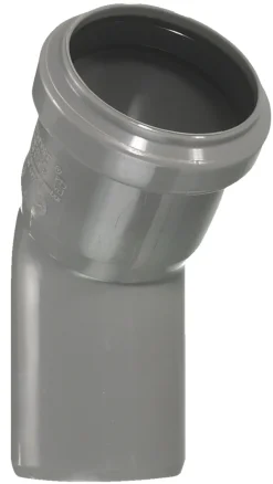 Afløbsrør*PP bøjning grå 32 mm x 45 gr.