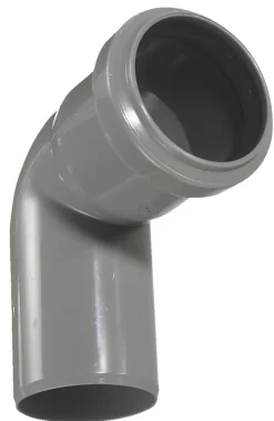 Afløbsrør*PP bøjning grå 32 mm x 87 gr.
