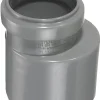Afløbsrør*PP reduktion lav grå 75 mm x 50 mm