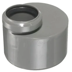 Afløbsrør*PP reduktion lav grå 110 mm x 50 mm