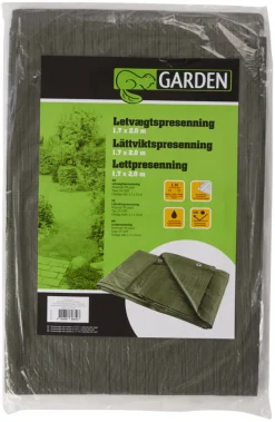 Garden® Presenninger*Presenning 170 x 200 cm 3,4 m² - Grøn