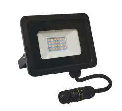Arbejdslamper*Projektør inkl. 20 W LED-pære sort