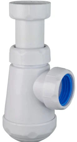 Reservedele Til Håndvaske*Pungvandlås PP hvid 1 1/4" x 32 mm