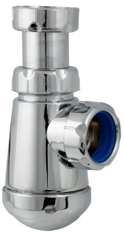 Reservedele Til Håndvaske*Pungvandlås PP krom 1 1/4" x 32 mm