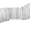 Ventilation*PVC flexslange Ø127 mm x 3 meter hvid