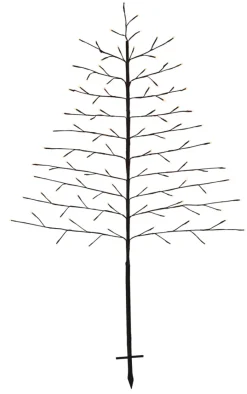 Stemning® Juledekoration*Pyntetræ Basis 96 LED H150 cm