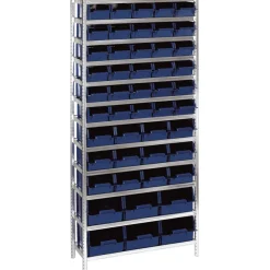 raaco Arbejdsborde & Reoler*sortimentsreol stål/plast 200 x 92 x 34 cm
