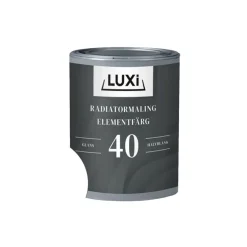 LUXI® Radiatormaling*Radiatormaling 0,75 liter - Hvid