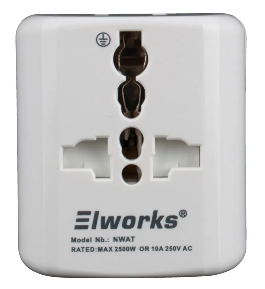 Elworks Rejseartikler*Rejseadapter kompakt -
