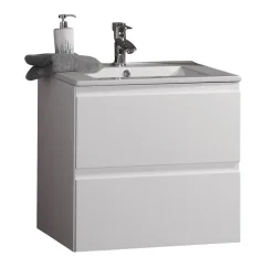 Milobad Badeværelsesmøbler*Reno underskab m/vask 80 cm hvid