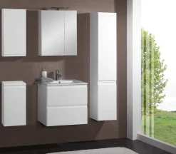 Milobad Badeværelsesmøbler*Reno underskab m/vask 60 cm hvid