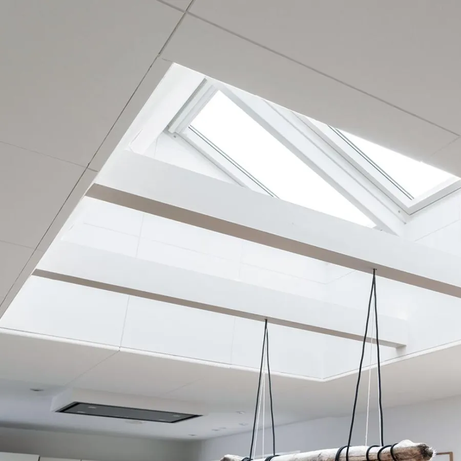 Rockfon Akustikpaneler & Tilbehør|Loftbeklædning*Blanka B loftplade hvid 600 x 600 mm - 10-pk.