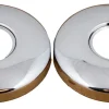 Vvs-Artikler*Roset til brusearmatur 3/4" x H13 mm krom - 2 stk.