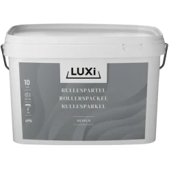 LUXI® Spartelmasse*Rullespartel let 10 liter - Lys grå